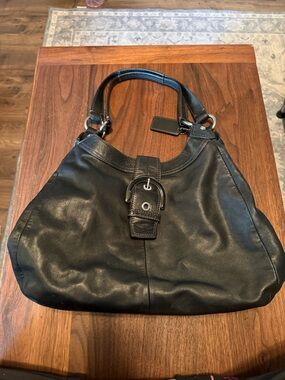 Coach black purse